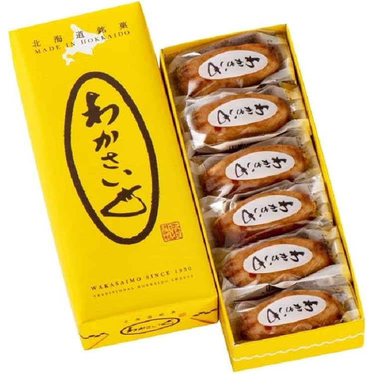 Amazon.co.jp: わかさいも本舗 北海道あんぽてと 6個入 : 食品・飲料・お酒